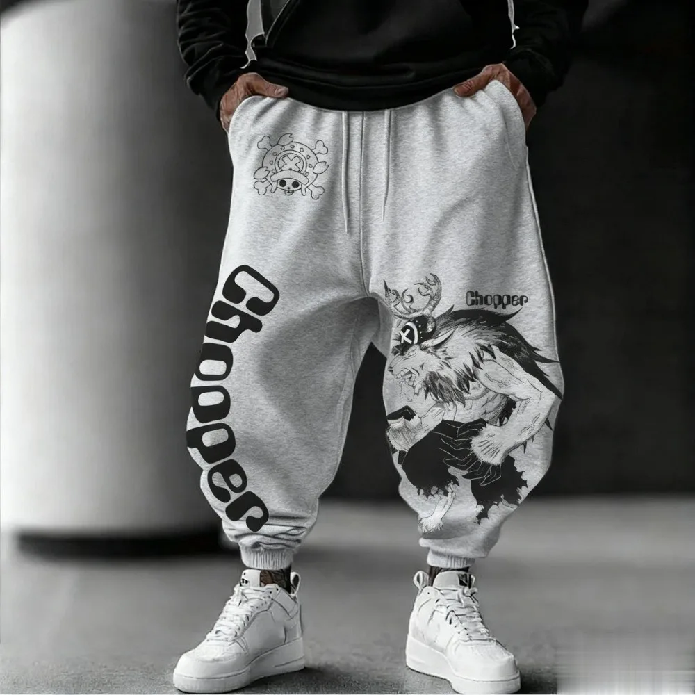 One Piece Tony Chopper Joggingbroek Heren Sportbroek Joggers Casual Anime Print Streetwear Oversize Broek Nieuwe Herfst Winter