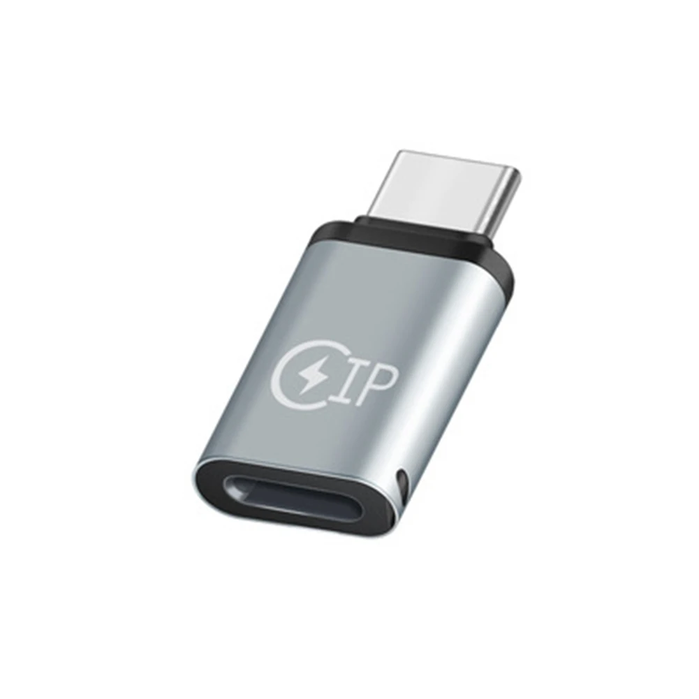 USB C Male To Lighting Female Adapter Bidirectional Reversible Type C Charging Data Sync For Cable Converter Charger