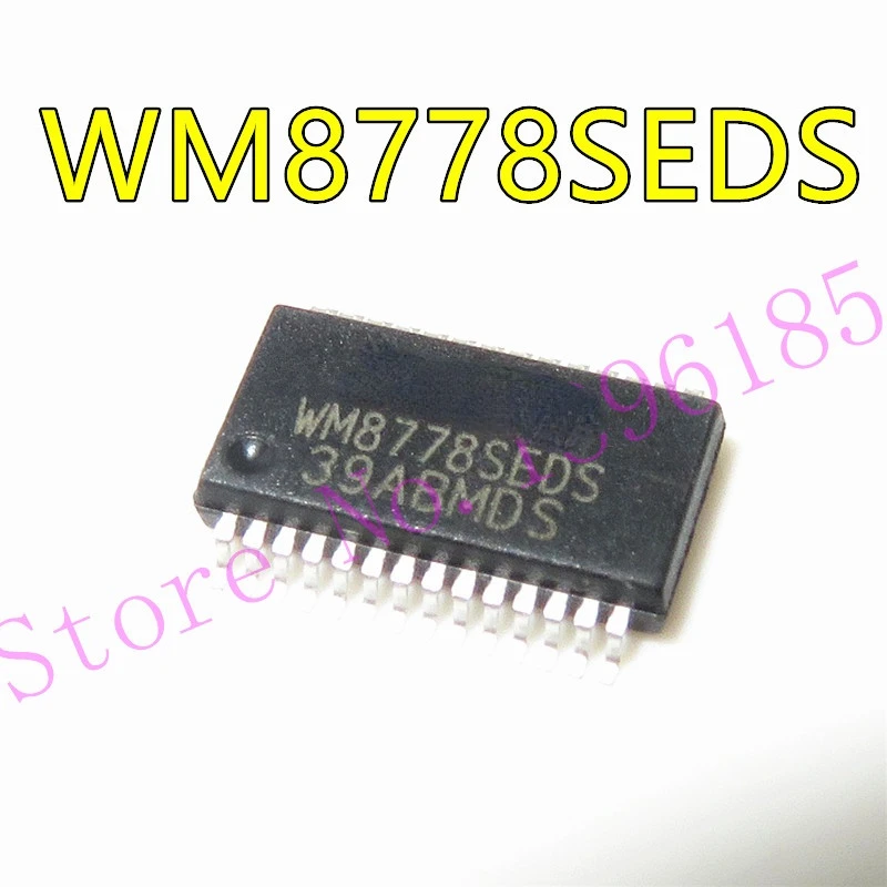 WM8778SEDS WM8778 SSOP28 1PCS 24-bit, 192kHz Stereo CODEC