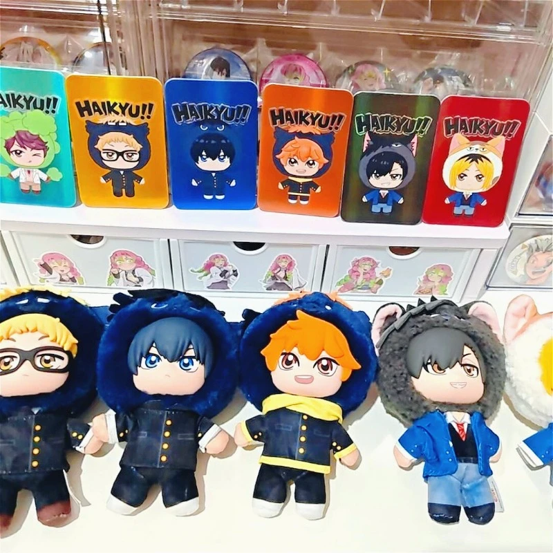 

EAKI Haikyu Mascot Series Blind Box Surprise Bag Kawaii Keychain Toy Soft Vinyl Plush Anime Doll Home Ornaments Collectible Gift