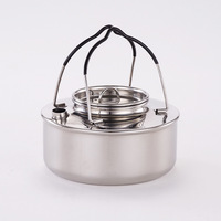 Outdoor camping set pot 304 stainless steel camping cookware set