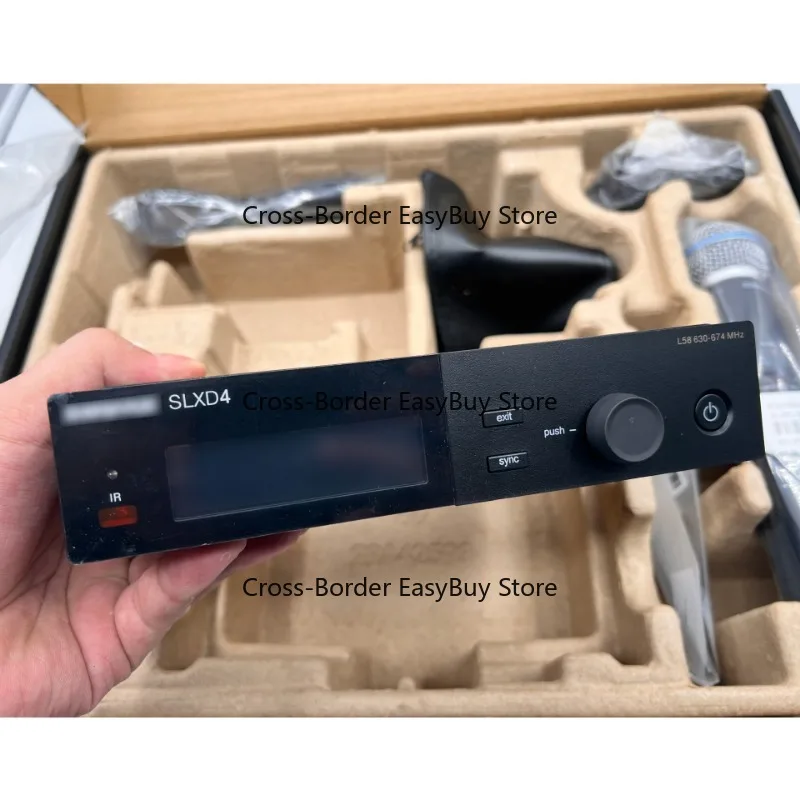 

SLXD24SM58BETA58A87AKSM8 Professional Wireless One-to-One Microphone Recording