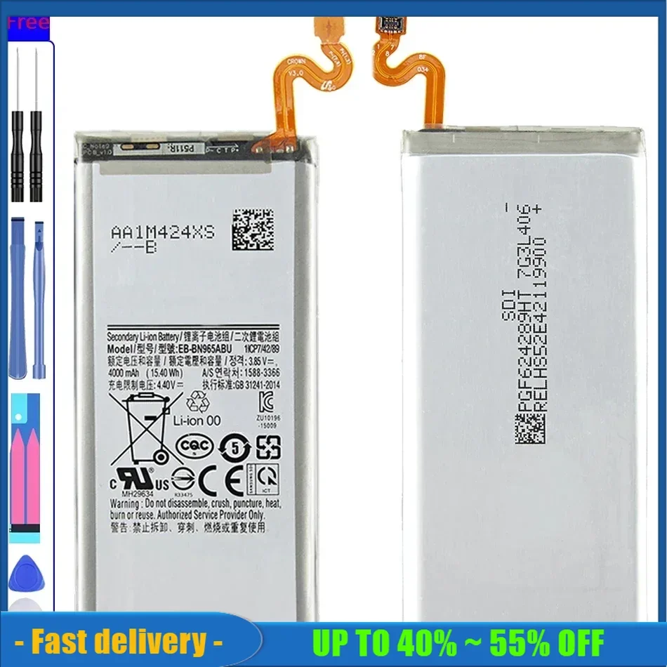 B800BC EB-BN910BBE EB-BN920ABE EB-BN950ABE EB-BN915BBC Battery For Samsung Galaxy Note edge 3 4 5 8 9 10 Plus Lite