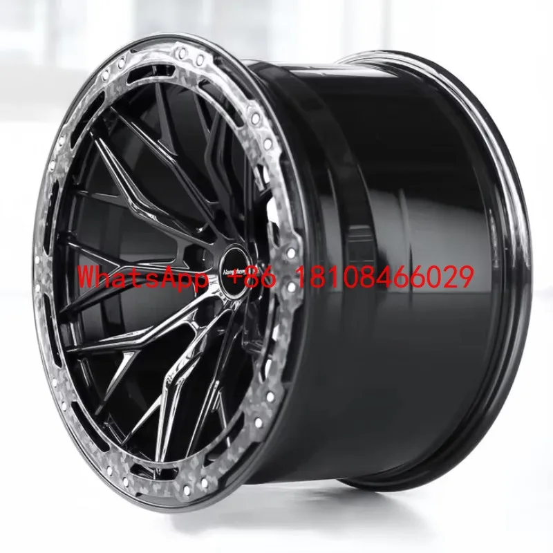 

Customized Monoblock Carbon Fiber Decorative Ring Multi Spoke 18-22 Inch Racing Car Wheels