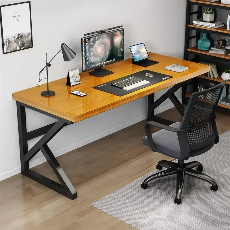 

Modern Wood Computer Desks Bedroom School Luxury Gaming Desk Writings Floor Escritorios De Ordenador Furniture