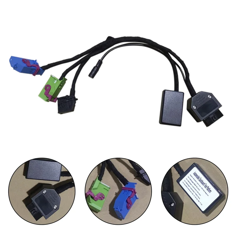 

A57E-Car MQB MLB Кластер Тестовая платформа Комплект кабелей приборной панели для VW 4 5-го поколения для A6 A8 A4 Q5 Q7 MLB