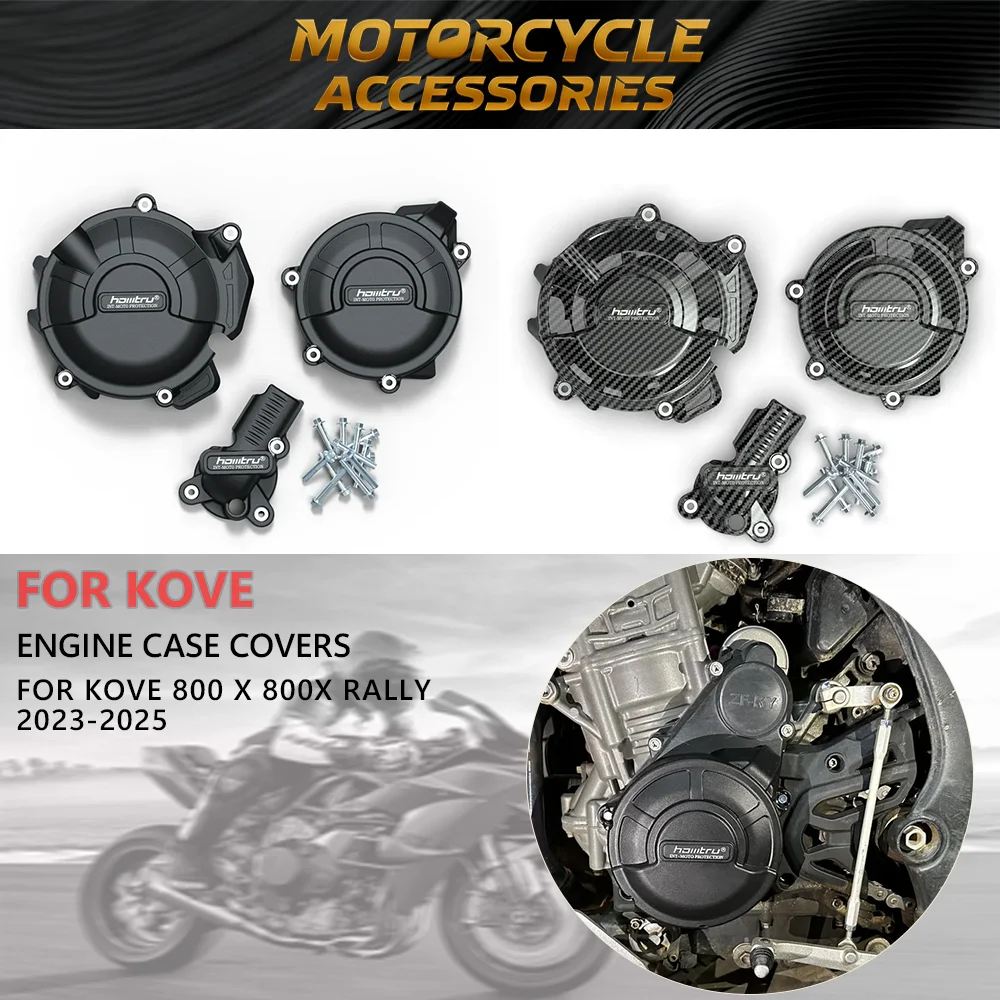 

FOR KOVE 800 X 800X RALLY 2023-2025 Motorcycles Engine cover Protection case For KOVE 800 X 800X RALLY Engine Protective