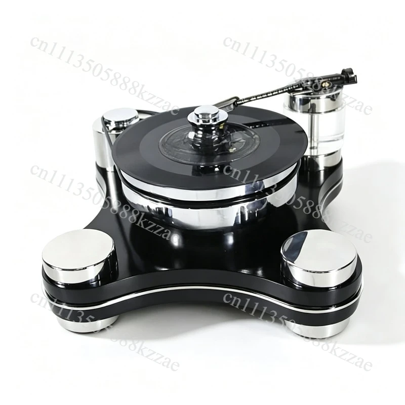 Suitable for  record machine stainless steel model room hotel clubhouse living room ornament decoration