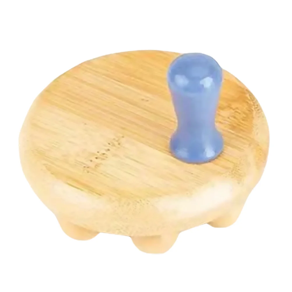 

Бамбуковая массажная щетка для тела для удаления целлюлита, коррекции фигуры, портативный обезболивающий ролик, ручной массажер для мышц шеи