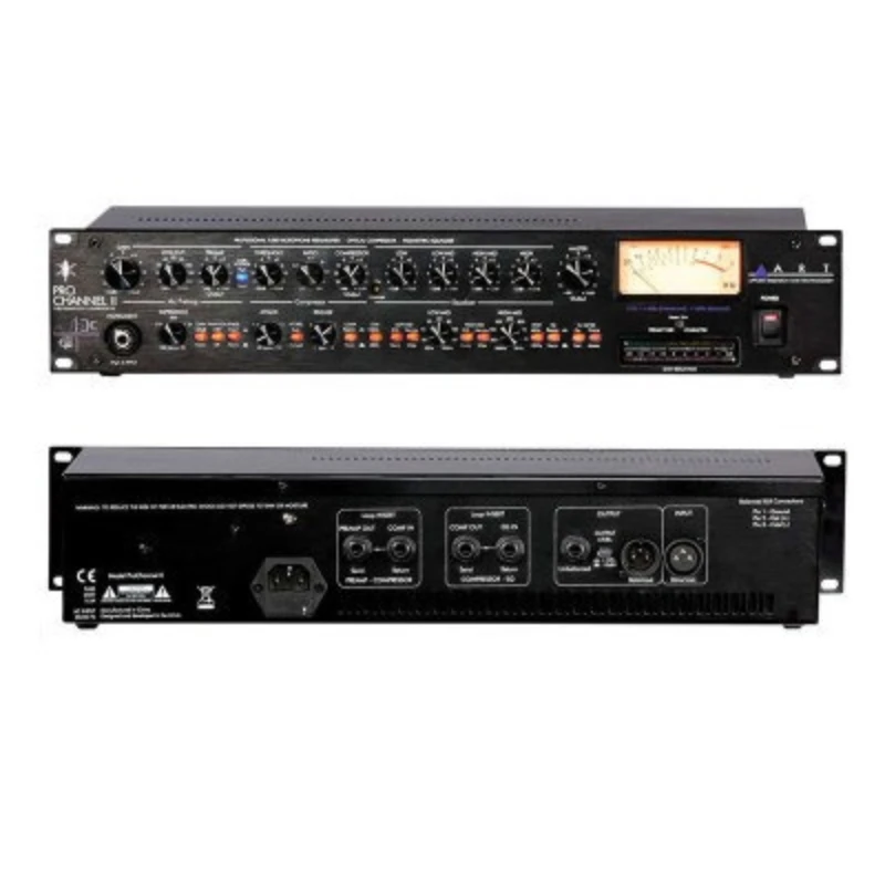 

Single-channel tube talk channel strip, with compression