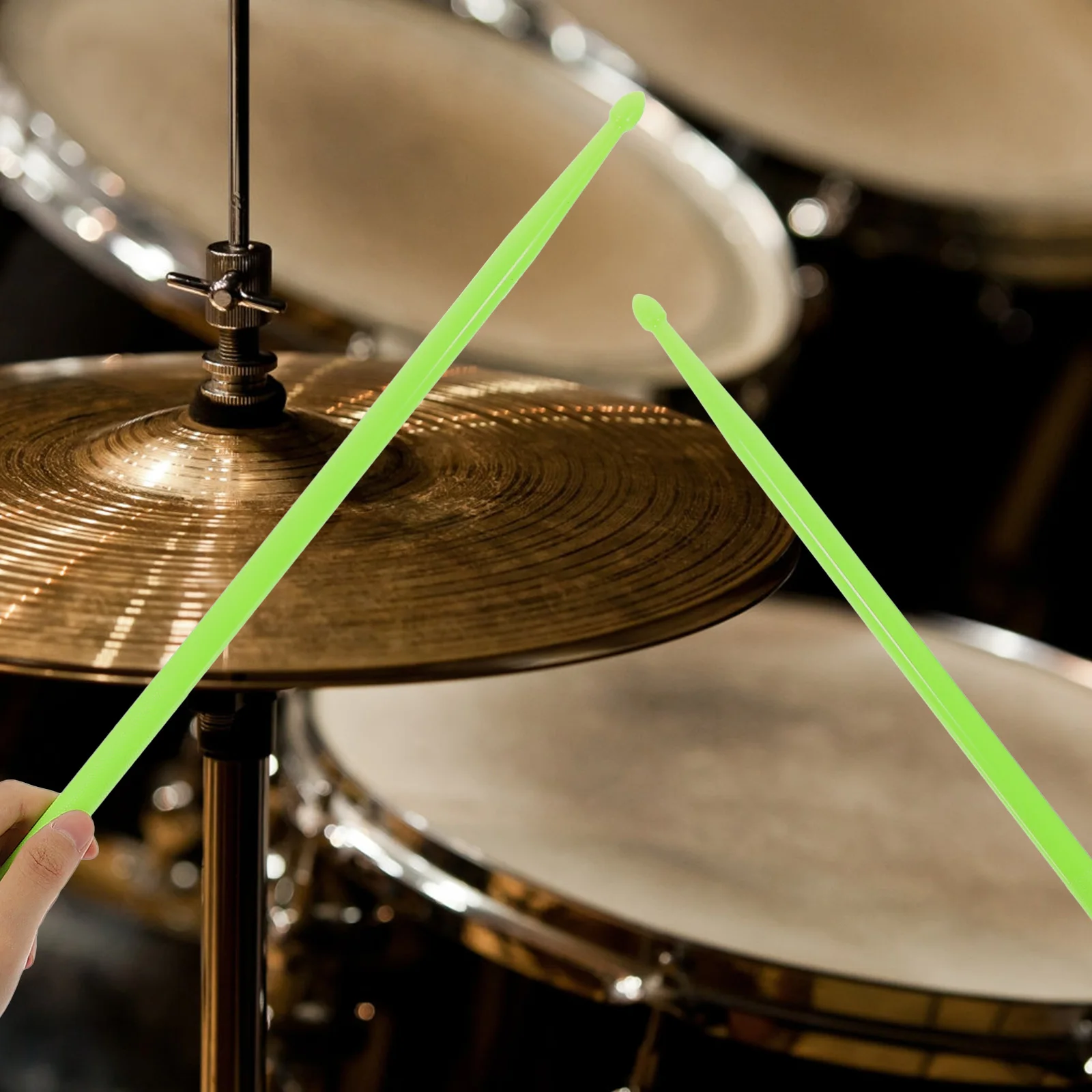 

Double-headed Drumsticks Safe Professional Multi-functional End Percussion Nylon Sided Premium