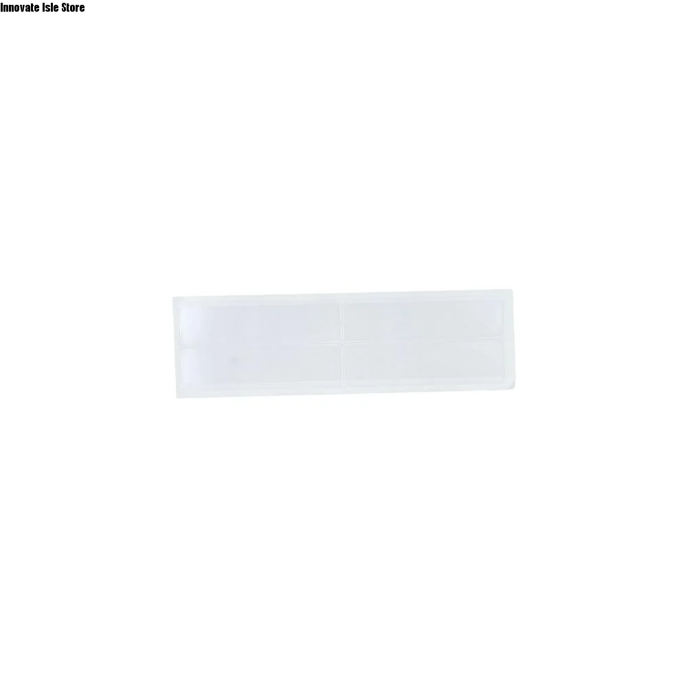 20pcs Plastic Tag Pockets Small Clear Label Holders Self-Adhesive Transparent Index Card Pockets Student Stationery