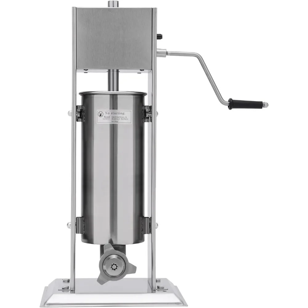 ماكينة صنع كروس يدوية سعة 5 لتر ماكينة صنع كروس التجارية من الفولاذ المقاوم للصدأ ماكينة فواكه لاتينية مع 4 فوهات