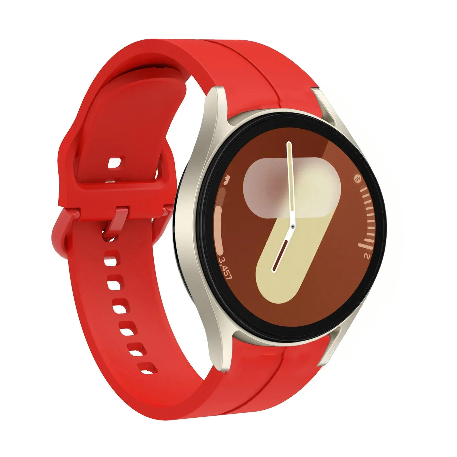 Оригинальный силиконовый ремешок 20 мм для Samsung Galaxy Watch 7 6 5 4 44 мм 40 мм Band 6 4 Classic 47 мм 43 мм 46 мм 42 мм 5 Pro 45 мм Браслет