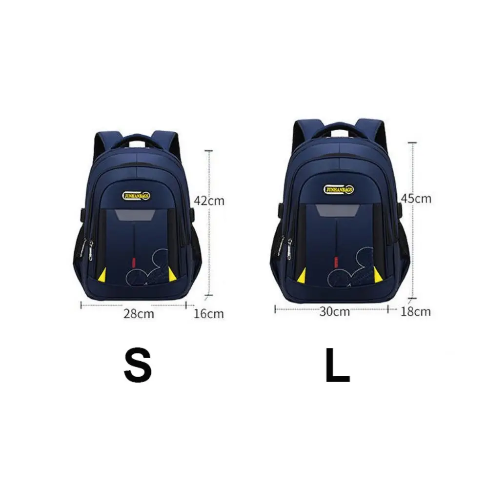 Mochila escolar de ortopedia para niños y niñas, bolso de hombro para libros, Mochila impermeable para escuela primaria, cómoda