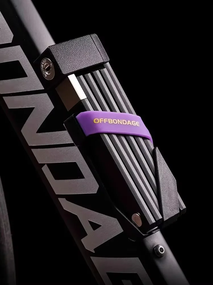 AliExpress OFFBONDAGE Bicycle Folding Chain Lock Anti-theft Scooter E-Bike Chain Cable Padlock Safety Portable Locks Bicycle Accessories