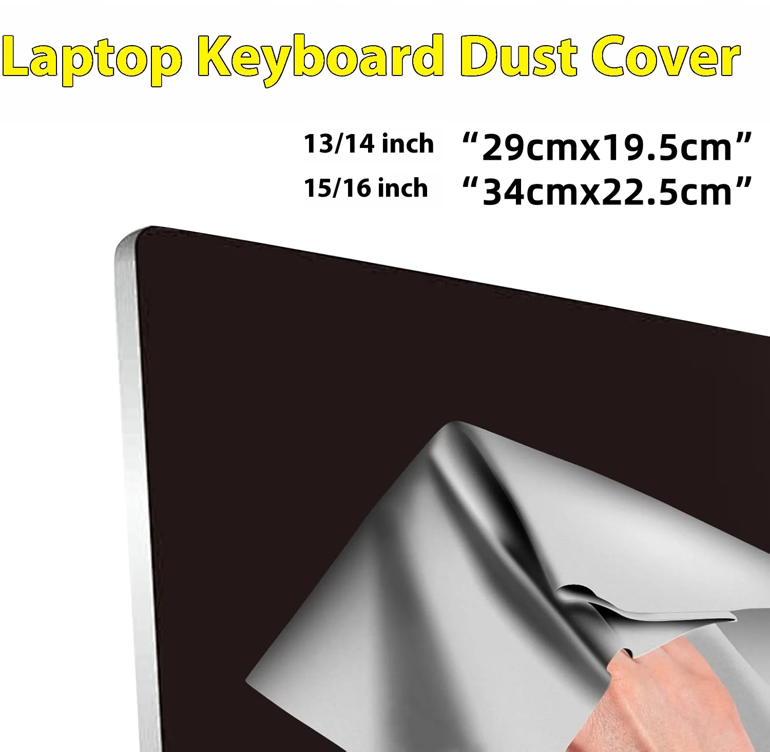 

Подходит для клавиатуры MacBook Pro, пылезащитная ткань, полировальная ткань для ноутбука, защитная пленка 13/16 дюймов, очистка экрана, протирка клавиатуры