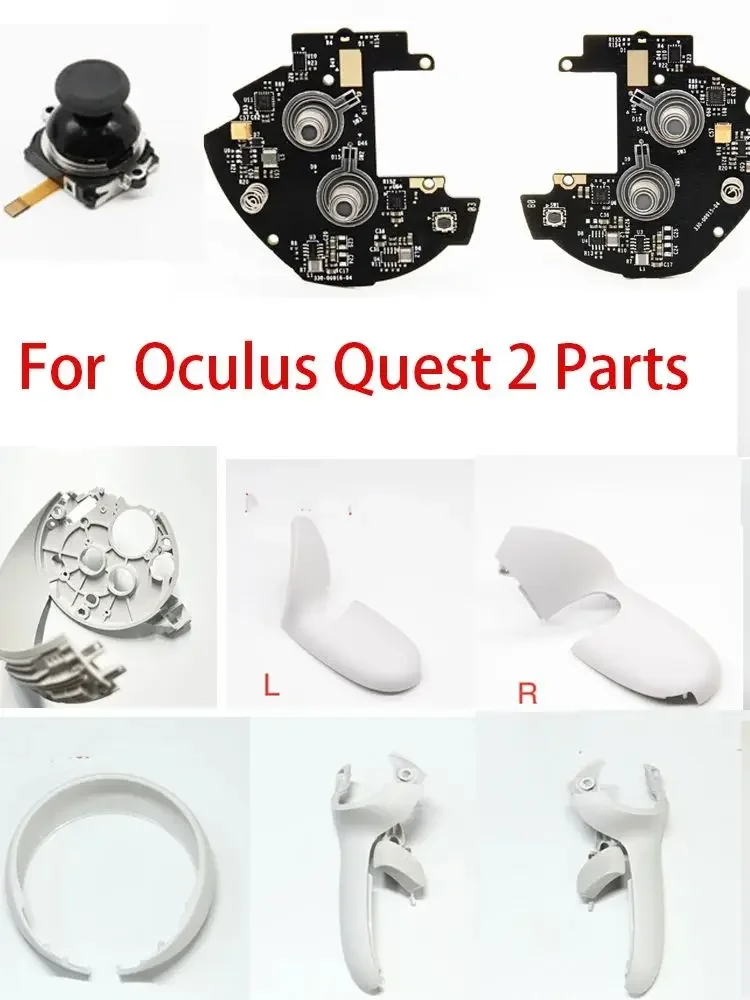 Obudowa kontrolera Mała płytka Joystick Wibrator Pierścień lokalizacyjny anteny Taśma flex Części zamienne Do VR Meta Oculus Quest 2 — zdjęcie produktu 7