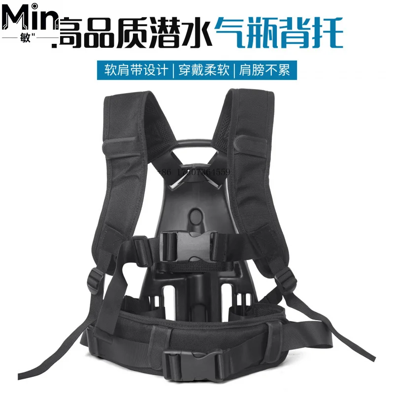 Diving Tank Backplate Bracket Diving Back Support  Tank Holder Underwater Diving Kit Equipment