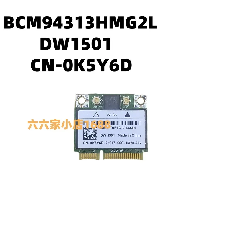 for Acer Aspire 7250 Alienware M17x R3 Wireless Network Interface Card DW1501 0K5Y6D WiFi Adapter Replacement