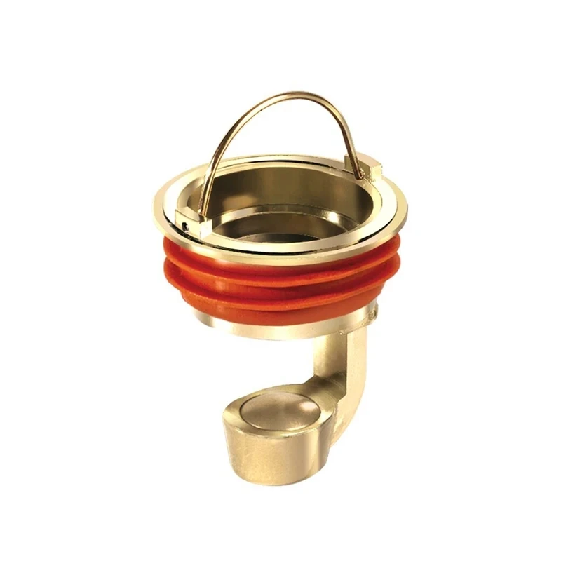 New Precision Copper Floor Drain Core Bathroom Drainage Sewer Sealing Leakage Sink Sealing Drainage Device Siphon Bathtub Plug