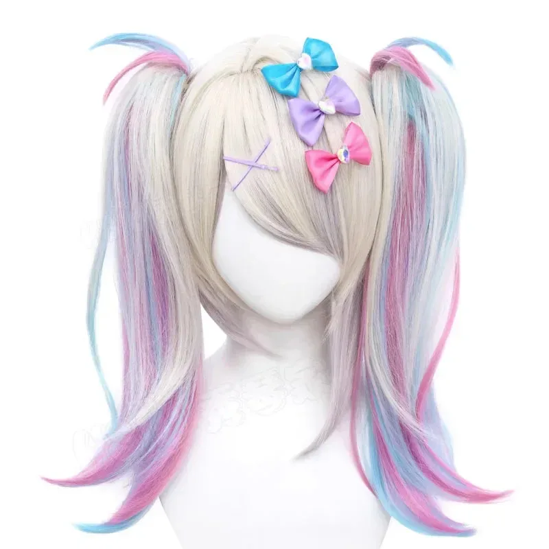 

NEEDY GIRL OVERDOSE KAngel Cosplay Wig Angel-chan Hair Heat Resistant Synthetic Hair