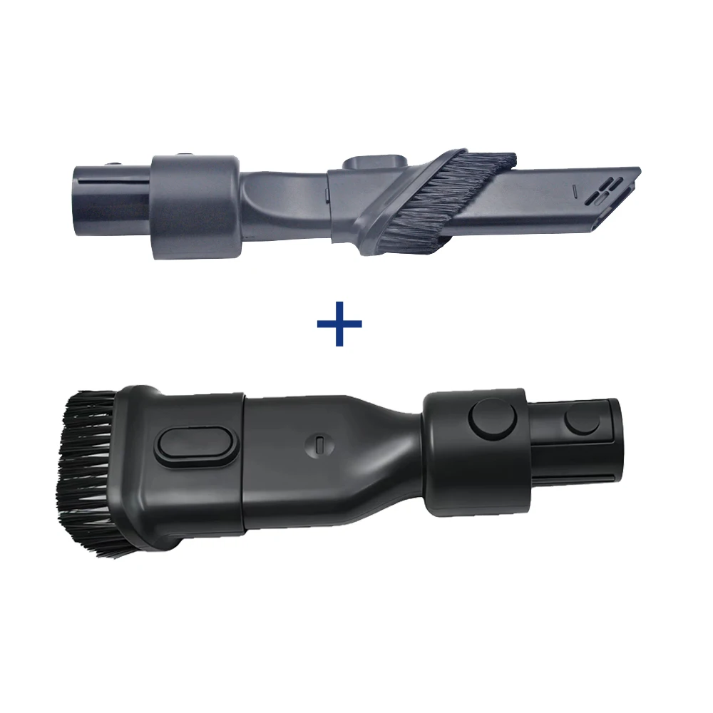 R10 Long Flat Suction Nozzle Accessory For V12 V11SE T10 T20 R20 R10Pro Wide Flat Suction Soft Dusting Brush Parts Combination