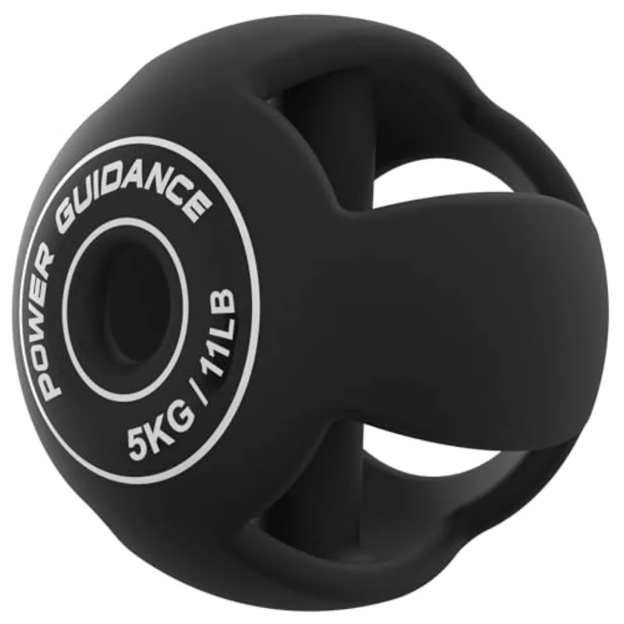 Spherebell Dumbbells + Kettlebell for Home Gym Use Cast Iron with Rubber Coating Black Ergonomic Design Reduces Joint Stress