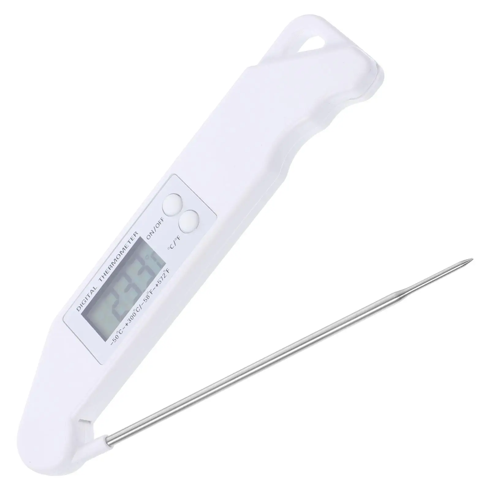 

Digital Folding Kitchen Thermometer Instant Read BBQ Meat Temperature Meter Home Restaurant Use LCD Display