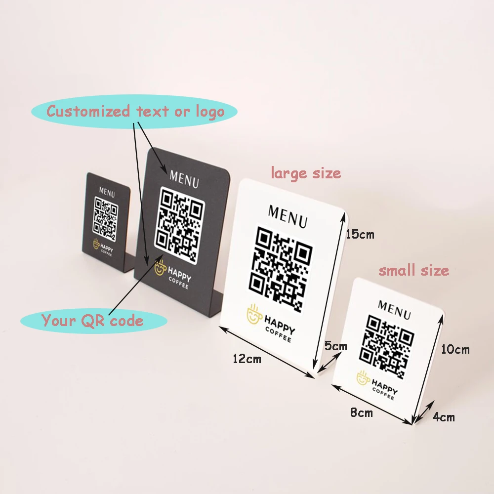 لوحة رمز الاستجابة السريعة المعدنية المخصصة، مسح الأعمال الشخصي، الدفع، لوحة رمز الاستجابة السريعة، قائمة المطاعم، لوحة الدفع المزخرفة