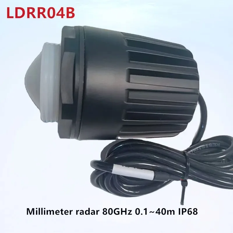 

LDRR04B 80GHz 0.1~40m IP68 Compact Structure Non-contact Maintain Free Level sensor For Open Channel & Waste Water Monitoring