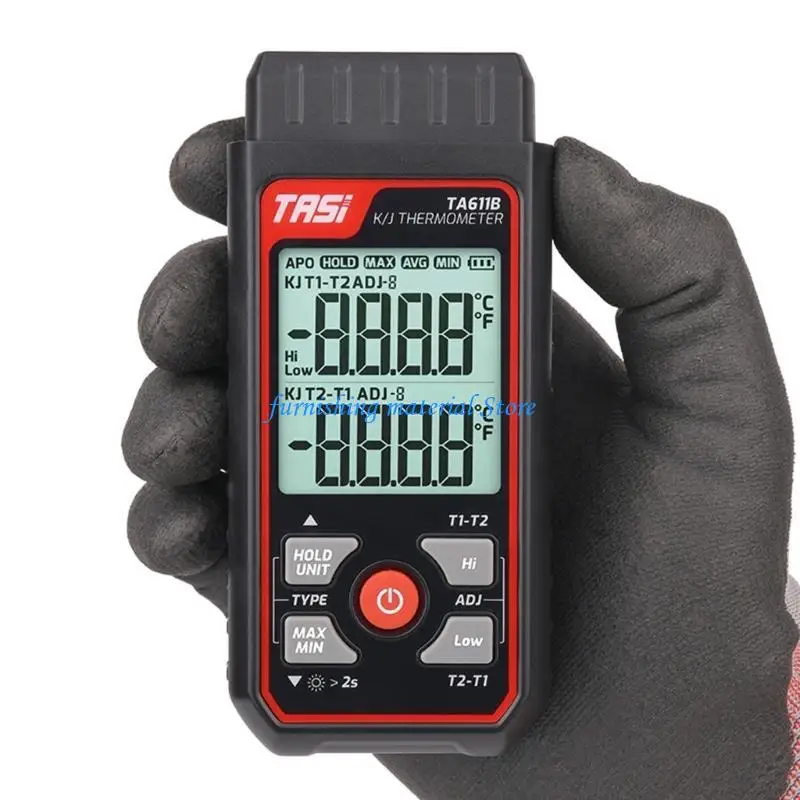 Y5GD Digital Mold Termómetro Tipo contacto Termocouple del indicador temperatura