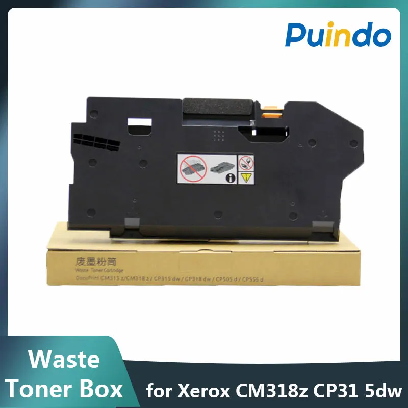 Scatola di Toner di scarto di alta qualità per Xerox CM318z CP315dw CM3152 CP505d CP555d CP475AP G3321 C4421 contenitore di Toner di scarto