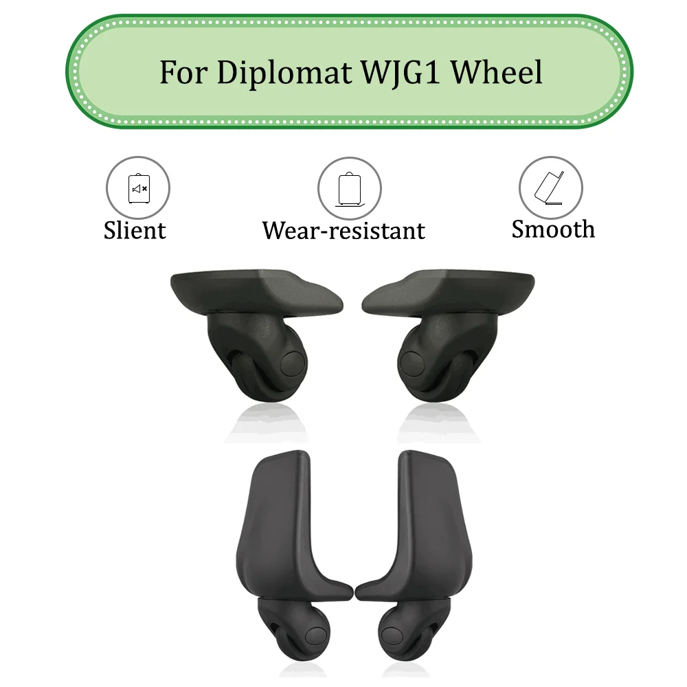 

For Diplomat WJG1 Universal Wheel Replacement Suitcase Silent Smooth Shock Absorbing Durable Convenient Accessories Caster Wheel