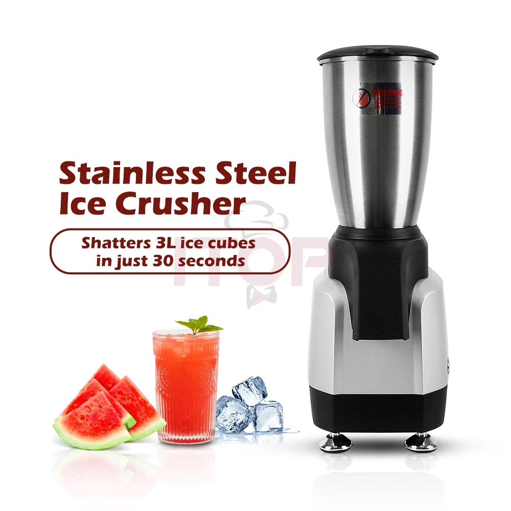 

Hot Sales Commercial Shaved Ice Maker Professional 300W Powerful Stainless Steel Ice Crushers & Shavers