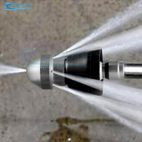 1/4'' Sewer Cleaning High Pressure Hose Nozzle Accessories 7 Holes Out Of The Water Stainless Steel High Pressure Cleaner Nozzle