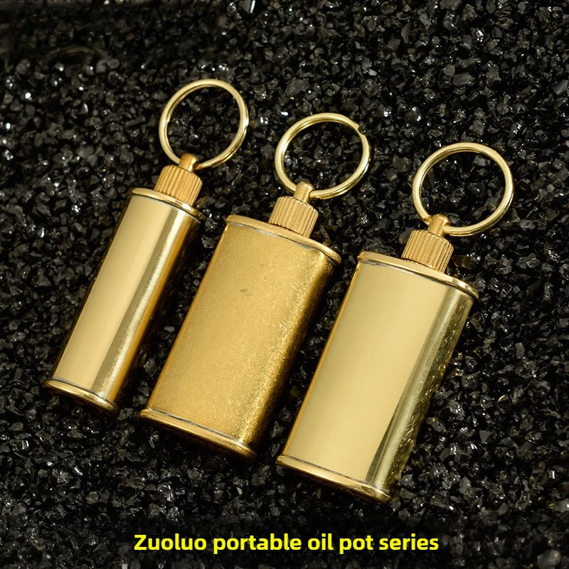 ZORRO Oil Pot Portable Mini Pot with Buckle Outdoor Products Wholesale Lighter Accessories