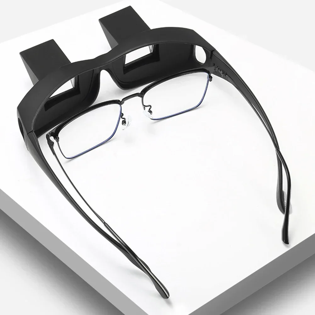 Amazing Lazy Creative Periscope Horizontal Reading Books Sit Glasses on Bed Lie Down View TV Myopia Usable Prism Spectacles