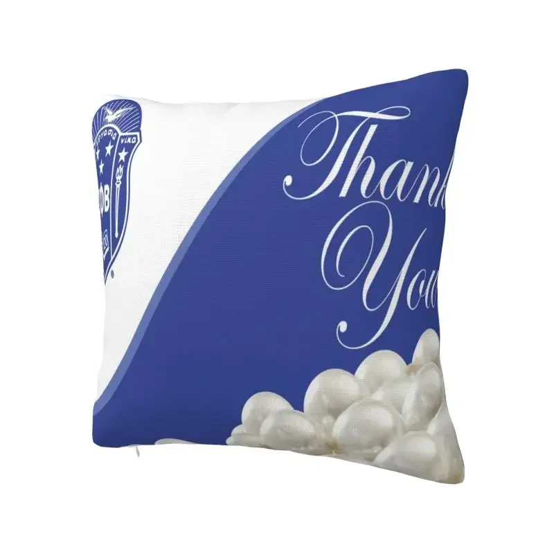 Zeta Phi Beta Sorority Pillow Cover Home Decorative Greek Letter 1920 Cushion Cover Throw Pillow for Car Double-sided Printing