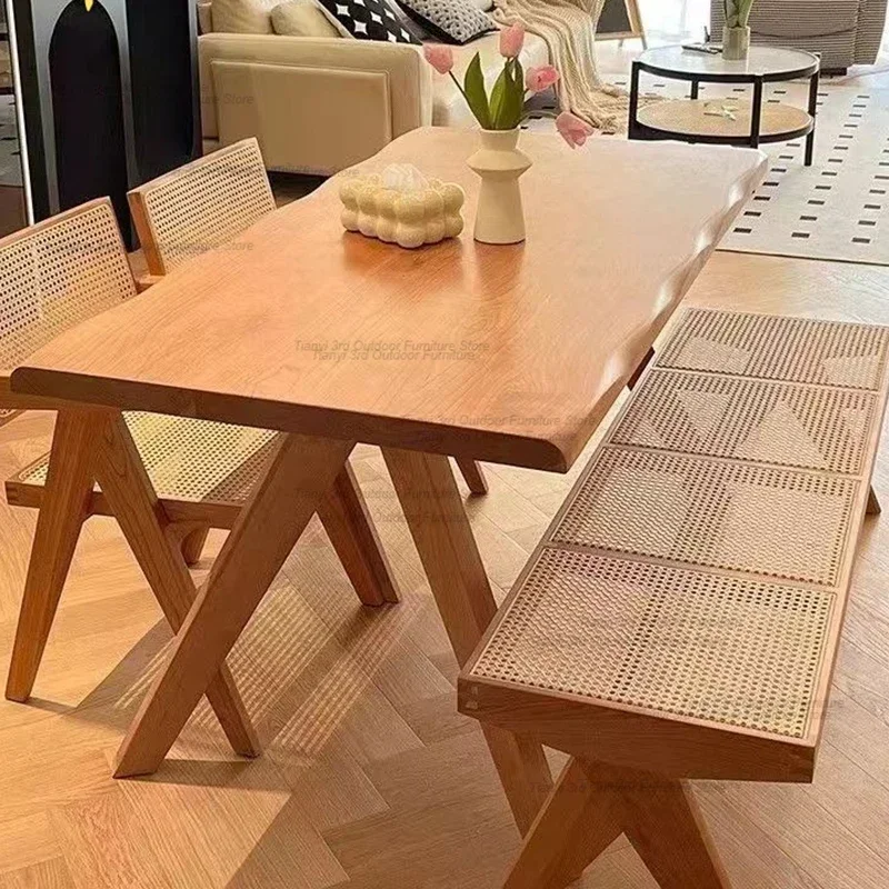 Nordic Coffee Dining Tables Wooden Office Dinette Wooden Dining Tables Kitchen Living Room Home Furniture Table Basse LLDT