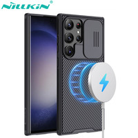 For Samsung Galaxy S24 Ultra/ S23 Ultra Magsafe Case Nillkin CamShield Pro Camera Protection For Samsung S22 Ultra Magnetic Case