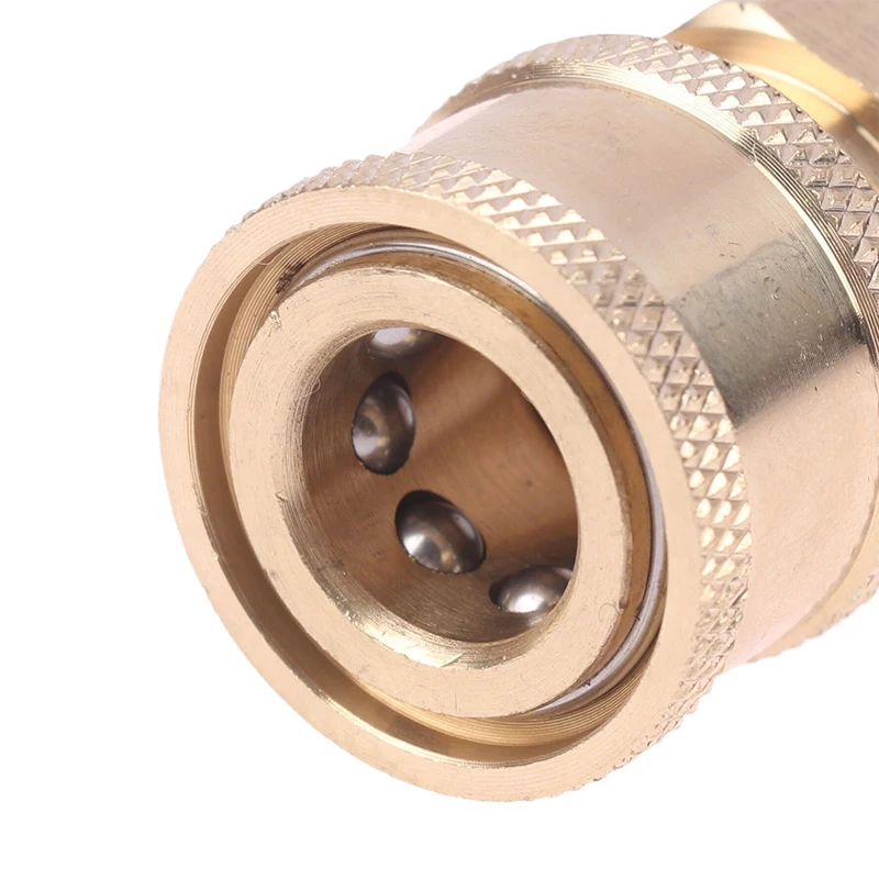 1/4 Quick Connector High Pressure Cleaning Machine Connector Pressure Washer Coupling For Home Garden Joints Replacement New