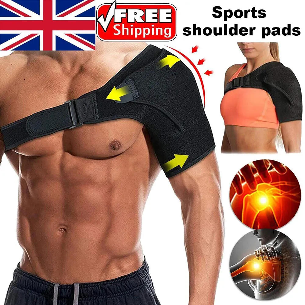 2 PCS Sports Shoulder Pads Breathable Pressurised Adjustable Shoulder Harness