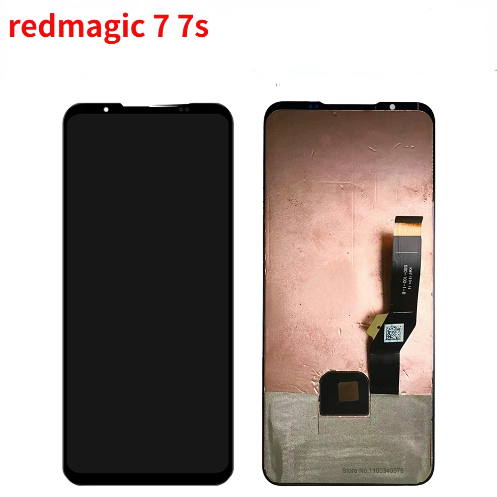 

Pop Original Amoled For ZTE Nubia Red Magic 7 NX679J Lcd Screen DIsplay+Touch Glass Digitizer Red Magic 7s Redmagic 7