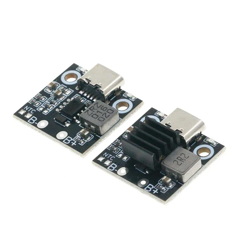 1S 5V 2.8/3.6A Lithium Battery Charge Module Boost Power Board Type-C Interface Over Charge Over Temperature Multi-protection