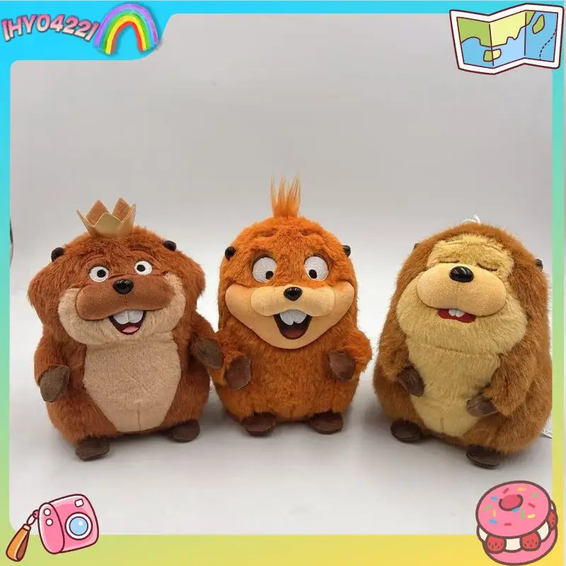 

Плюшевая игрушка Hoppers King George Beaver, мягкая плюшевая кукла, милая обнимашка, украшение для дома, для взрослых коллекционеров