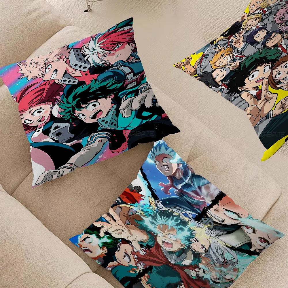 

My Hero Academia Personalized Pillow Cover Kids Bedroom Wild Party Decor Pillowcase Kid Birthday Shower Gift