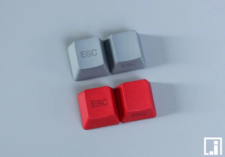 Red Esc side print top print arrow keys blank WASD