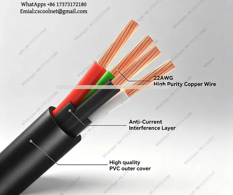 k06 ACE Pro Extension Cable 1M 4-Pin For Anycubic Kobra 3 Kobra 3 Max Kobra S1 Combo 3D Printer Parts