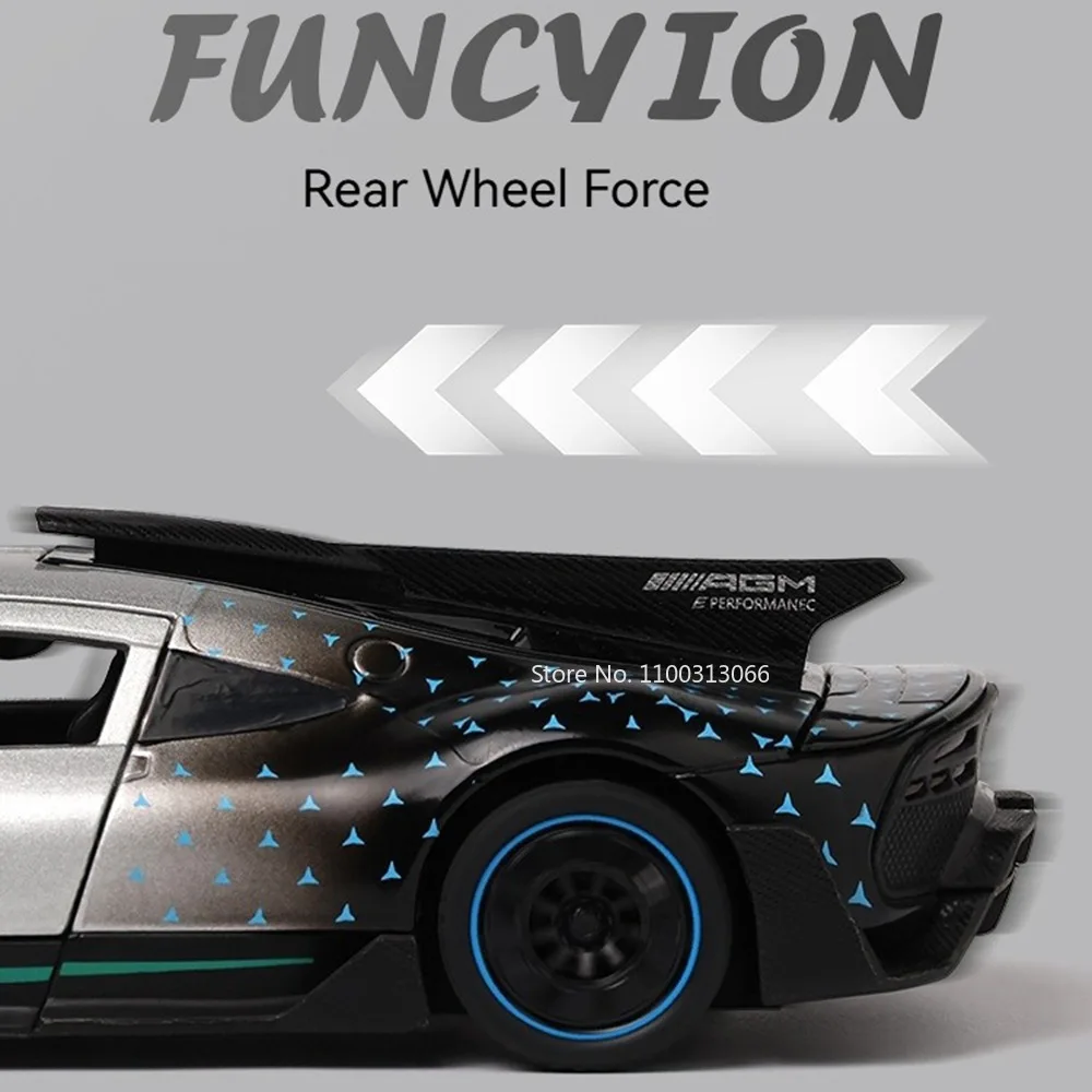 1:32 Pressofuso in lega UN 911 Modelli di giocattoli Auto con musica leggera Tirare indietro Auto in miniatura Pneumatici in gomma Veicoli Giocattolo Raccogliere souvenir